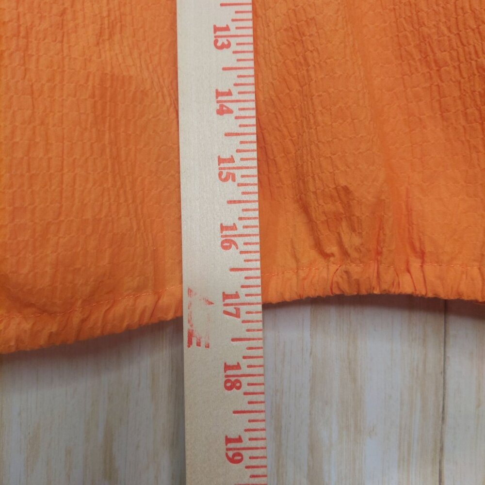 Pistola Women's Sleeveless Top Size Large Golden Orange Cotton Blend Casual Chic - Picture 9 of 10
